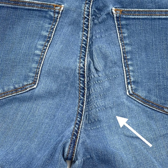 Topshop Women’s Jeans In Mid Wash Blue Size 26 - Picture 9 of 13